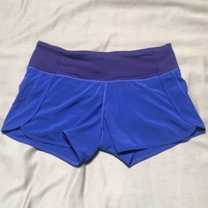 Lululemon Run Times Short blue
